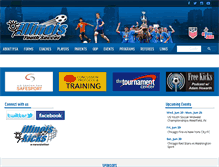 Tablet Screenshot of illinoisyouthsoccer.org